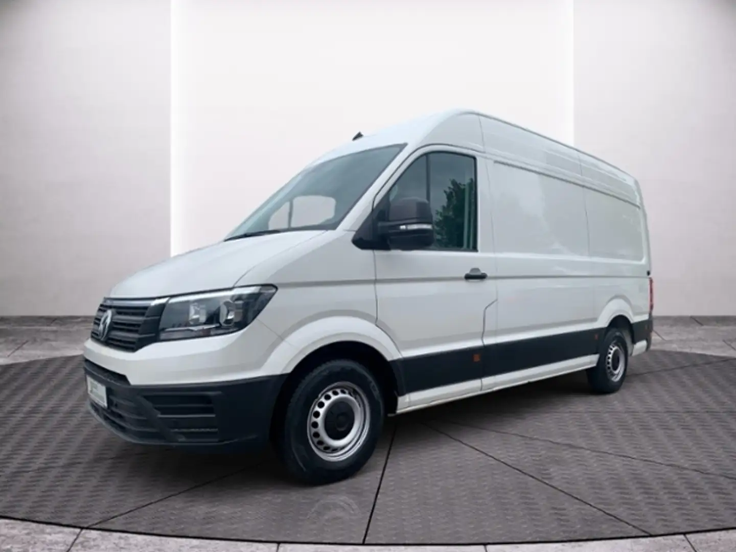 Volkswagen Crafter 35 Kasten 2.0 TDI MR 1.HAND AHK STANDHEIZ Weiß - 2