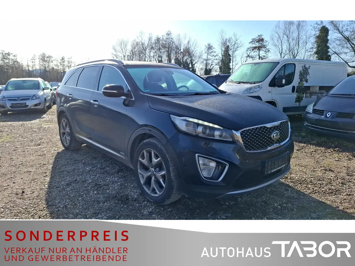Kia Sorento Platinum Edition 4WD Aut. Pano Navi AHK Schwarz - 2