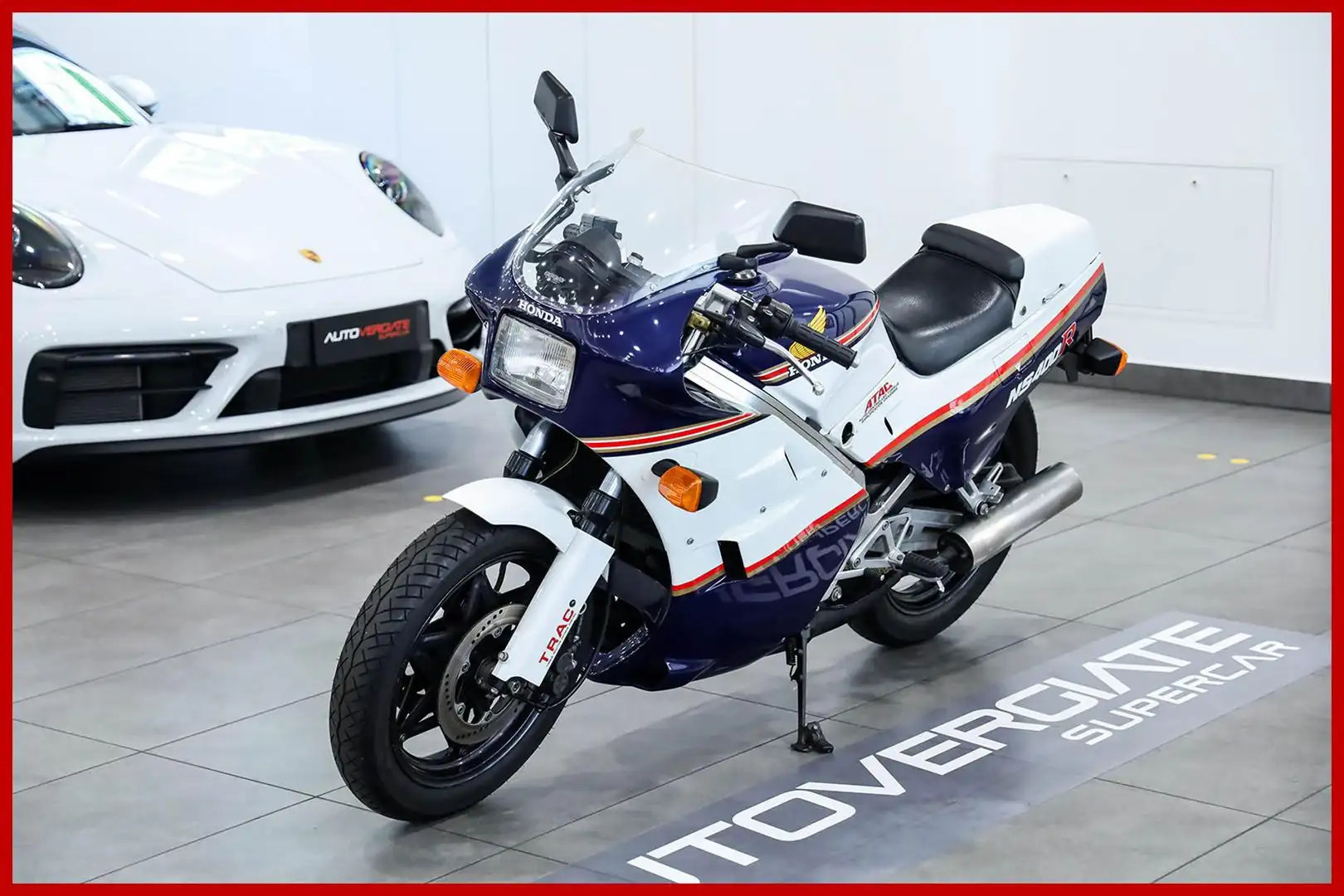 Honda NS 400 ITALIANA -  TARGA ORIGINALE - TAGLIANDATA Blu/Azzurro - 1