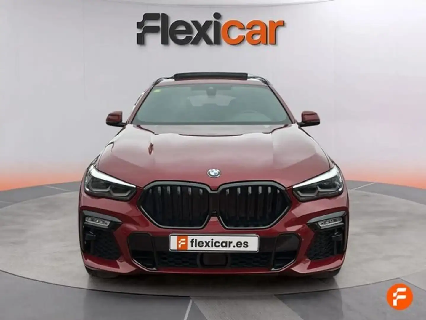 BMW X6 xDrive 30dA Rojo - 2