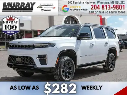 White 2026 Jeep Grand Wagoneer Upland 4WD SUV / Crossover Four-Wheel Drive Automatic