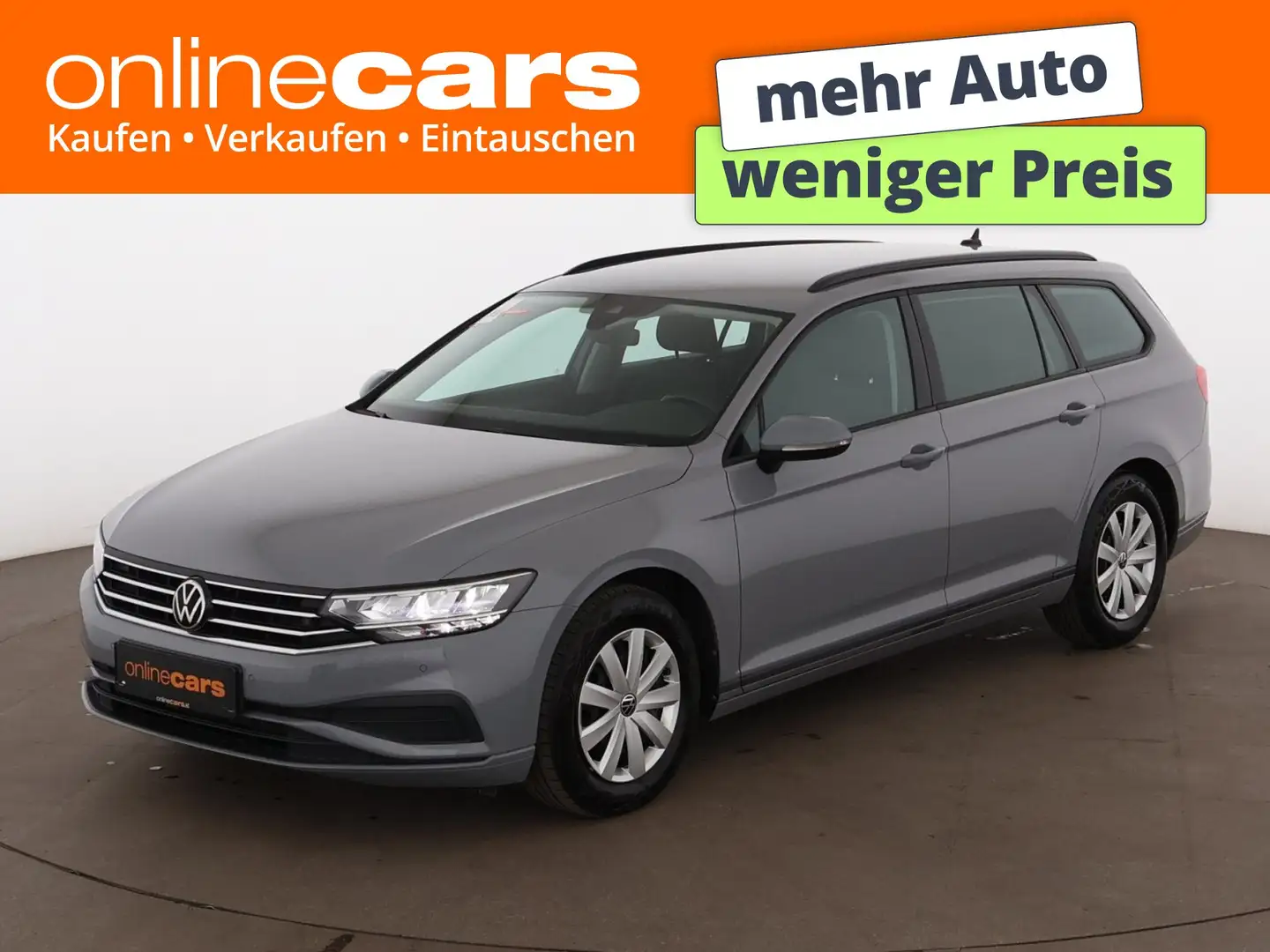 Volkswagen Passat Variant 2.0 TDI Aut LED RADAR NAVI SITZHZG Grau - 1