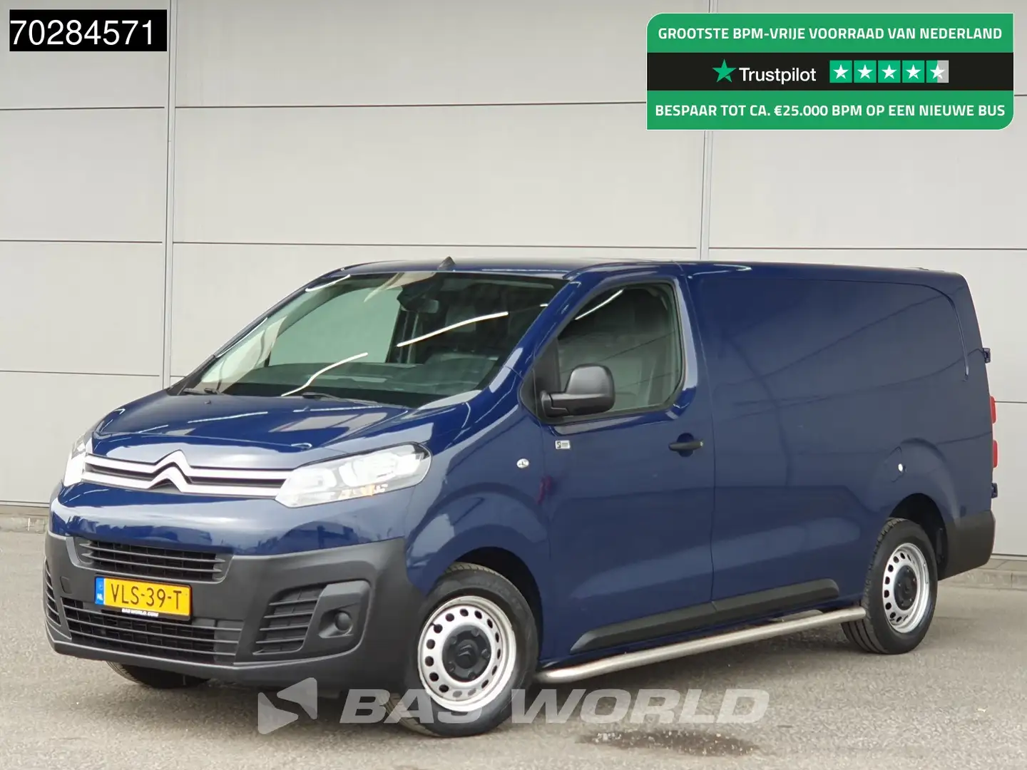 Citroen Jumpy 120PK Automaat L3H1 Airco Cruise Parkeersensoren E Modrá - 1