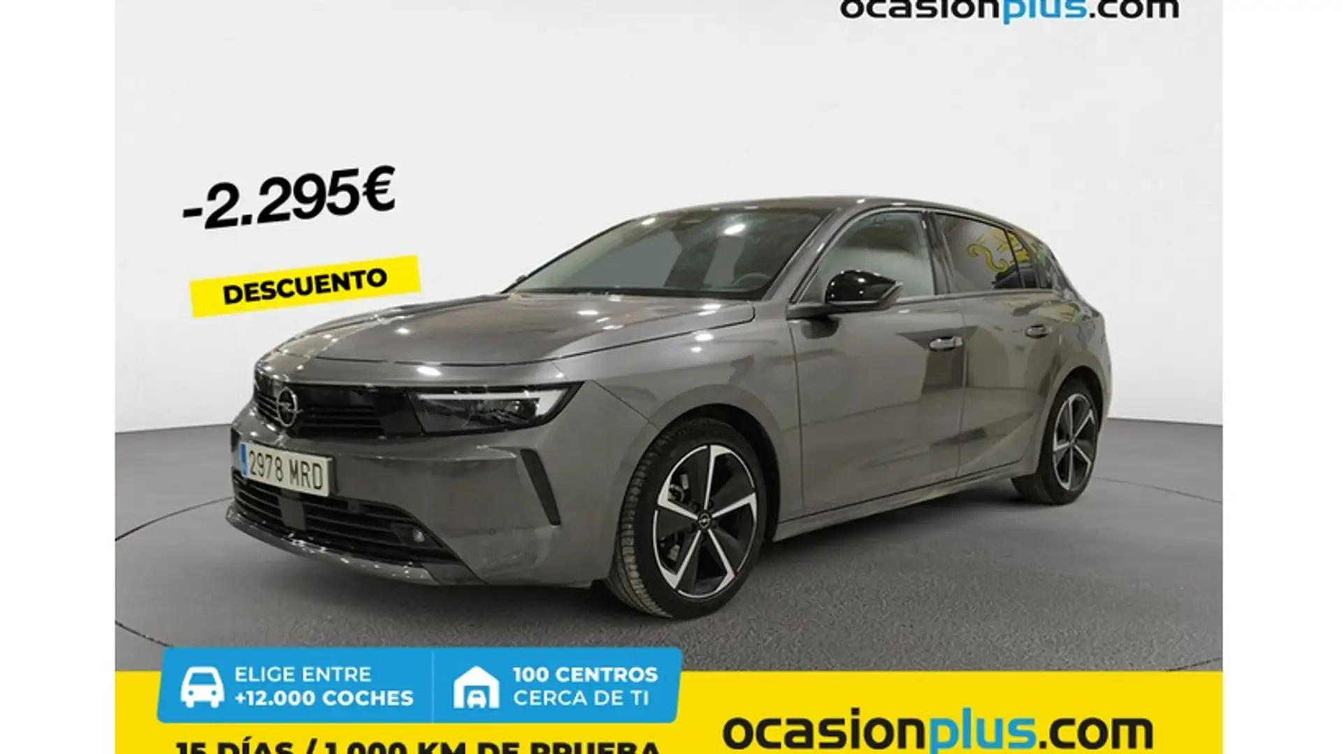 Opel Astra 1.2T XHL S/S Edition 110 Gris - 1