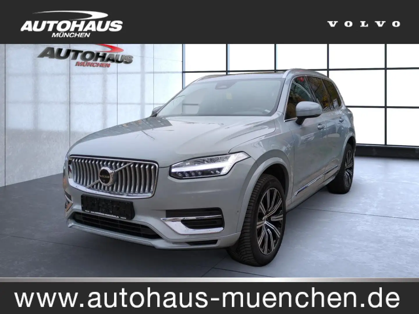 Volvo XC90 XC 90 Plus Bright AWD Bluetooth LED Klima Gris - 1