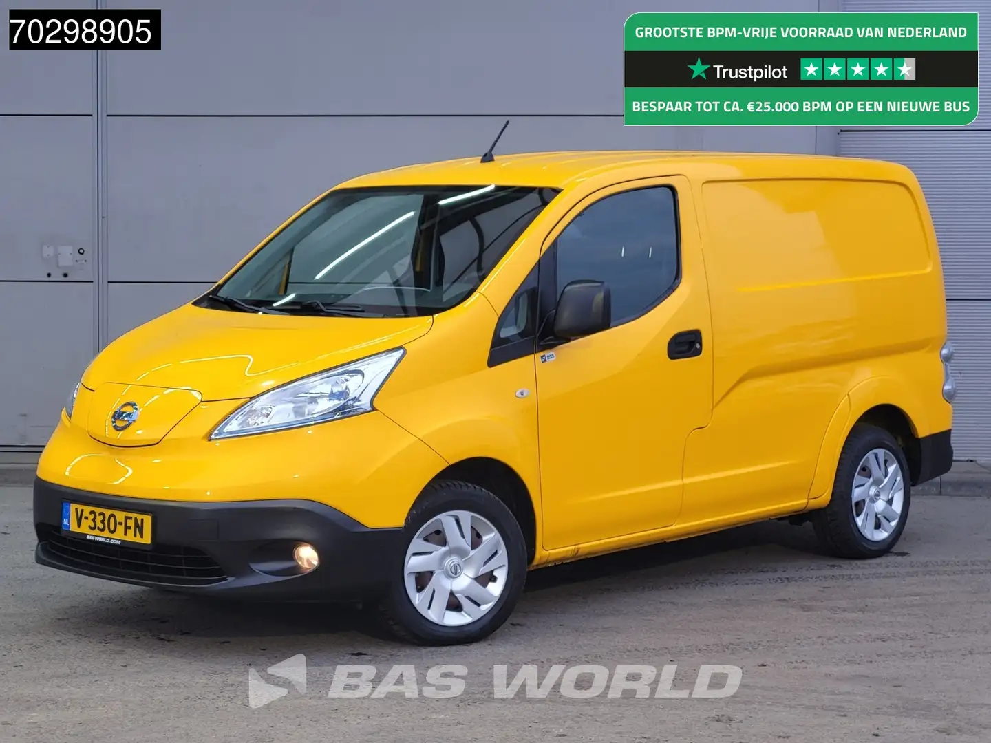 Nissan NV200 110PK Elektrisch WLTP 1299005km 24kWh Automaat L1H Желтый - 1
