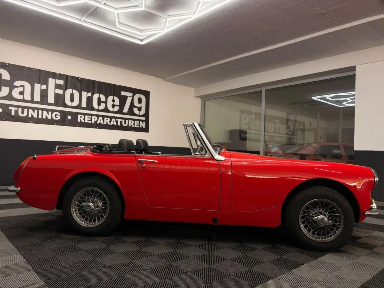 MG Midget HARDTOP RADIO LEICHTMETALLFELGEN, foto 3