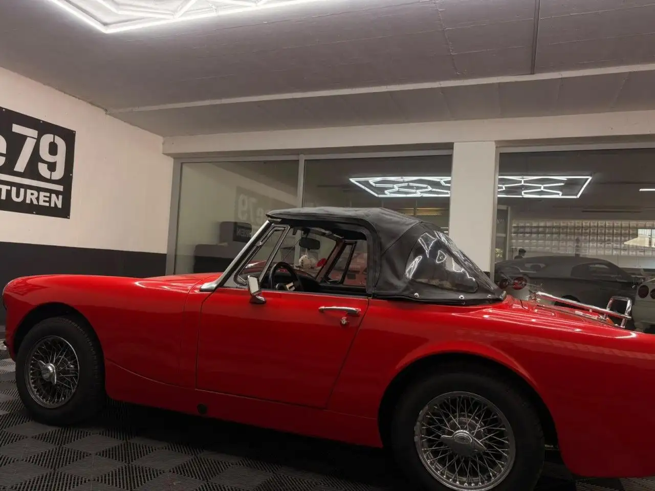 MG Midget HARDTOP RADIO LEICHTMETALLFELGEN, foto 5