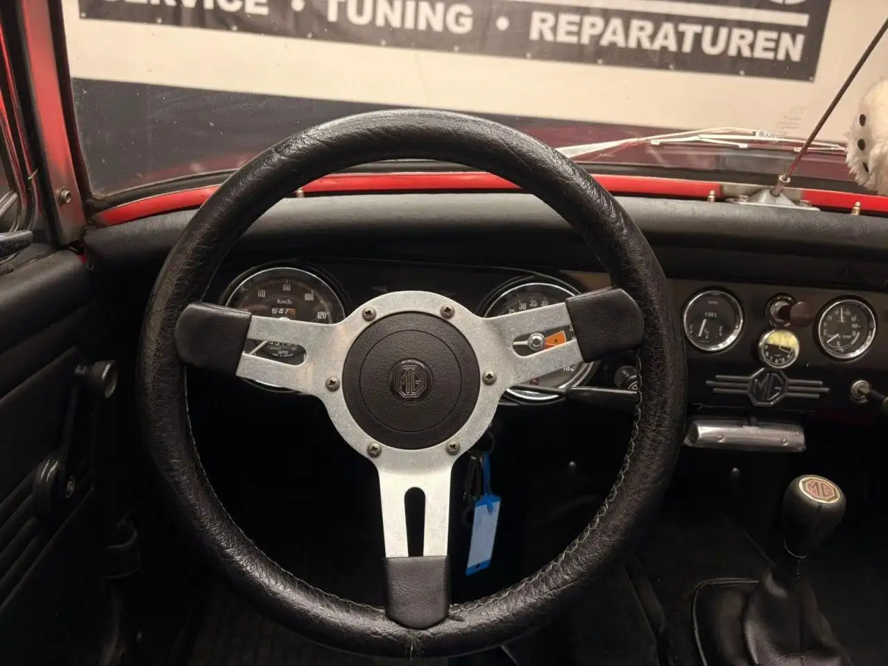 MG Midget HARDTOP RADIO LEICHTMETALLFELGEN, foto 11