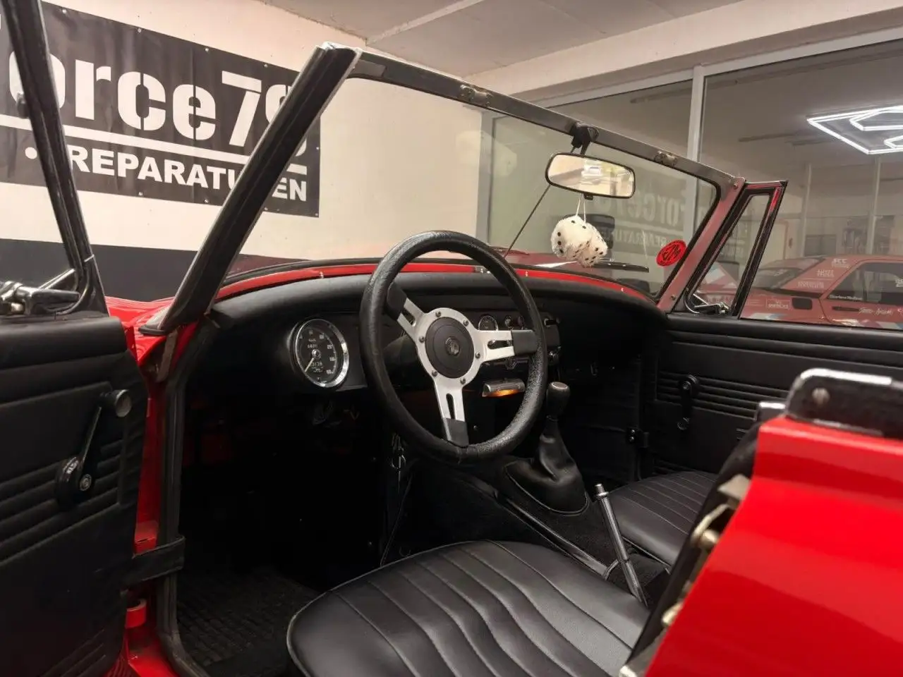 MG Midget HARDTOP RADIO LEICHTMETALLFELGEN, foto 10