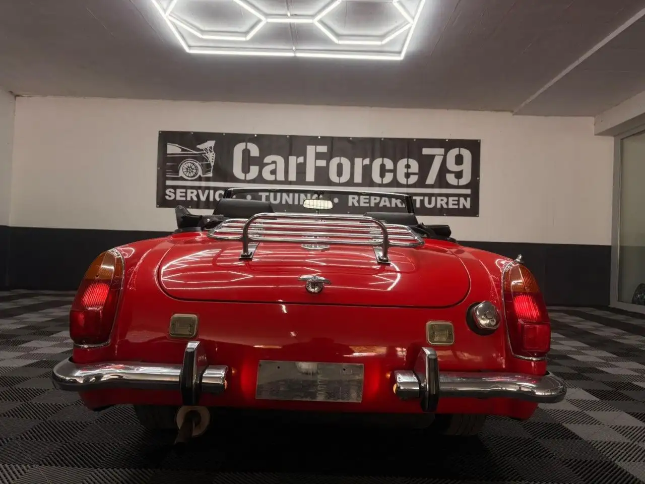 MG Midget HARDTOP RADIO LEICHTMETALLFELGEN, foto 6