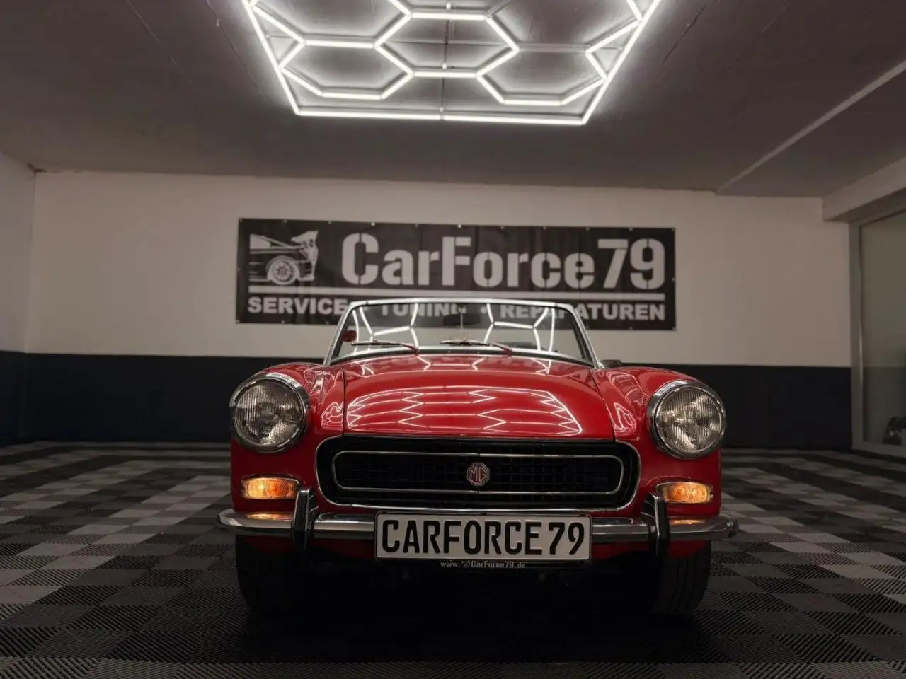 MG Midget HARDTOP RADIO LEICHTMETALLFELGEN, foto 2