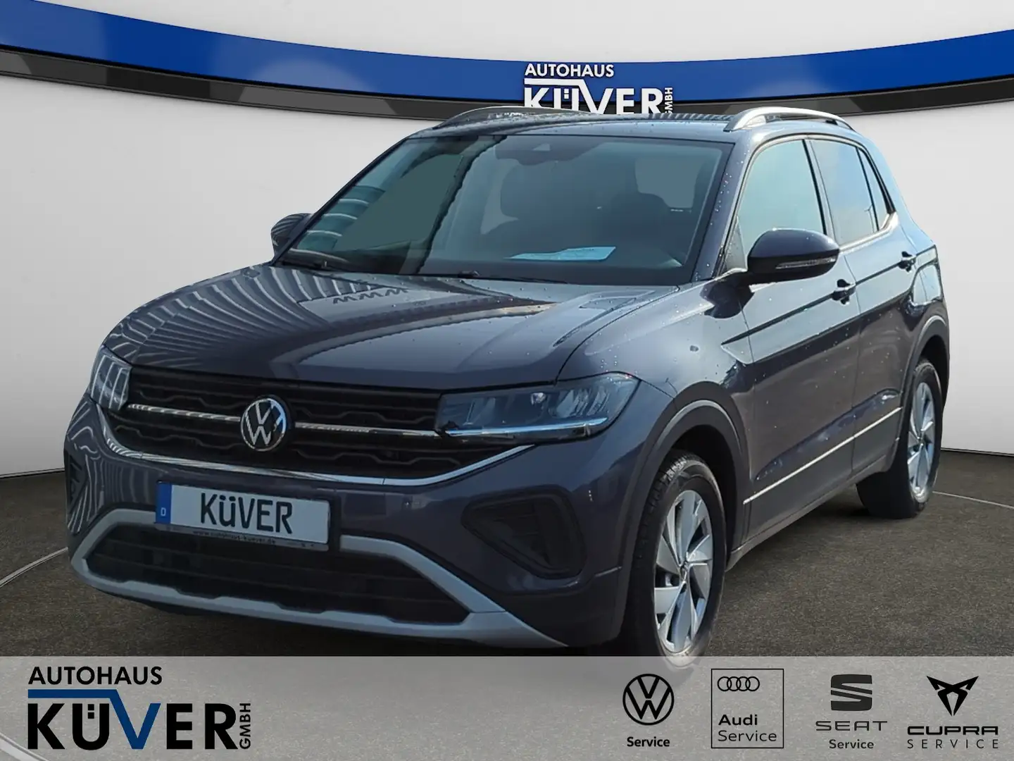 Volkswagen T-Cross Life 1,0 TSI DSG ACC+LED+Shzg.+16´´ Grau - 1