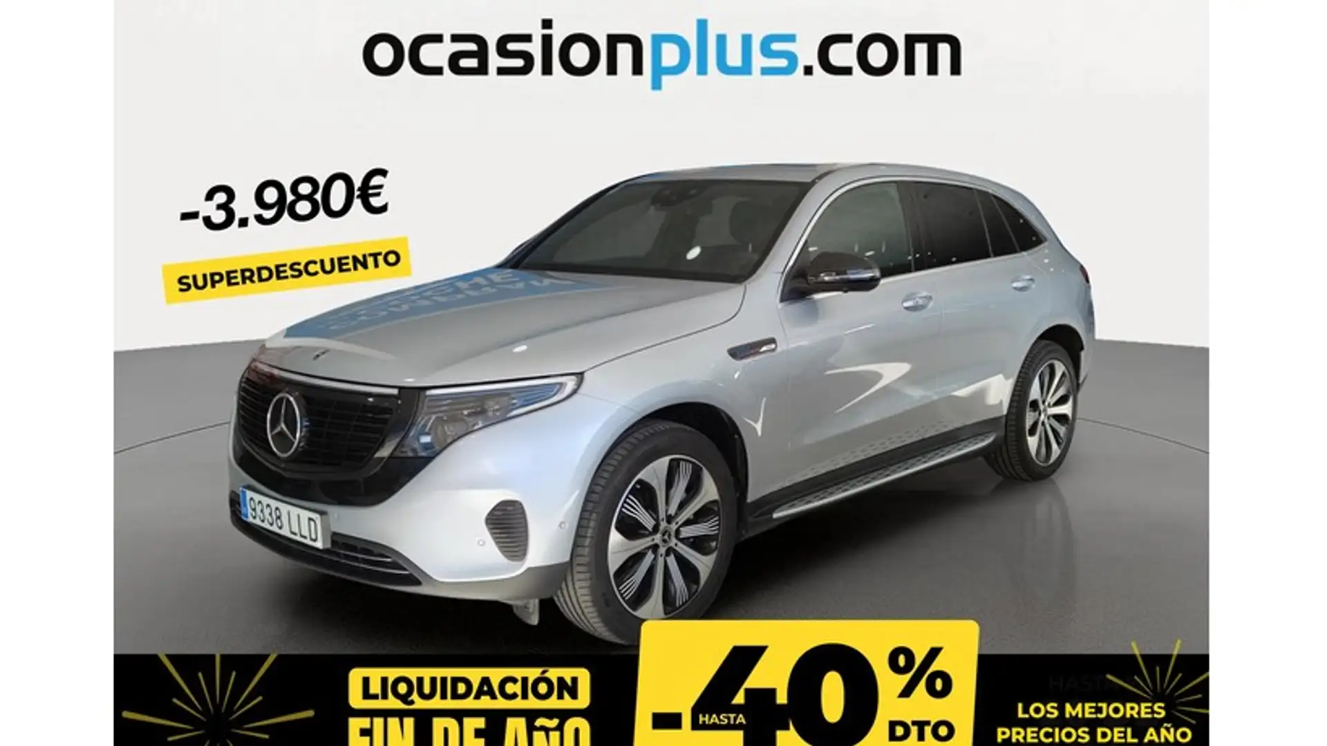 Mercedes-Benz EQC 400 4MATIC Plateado - 1