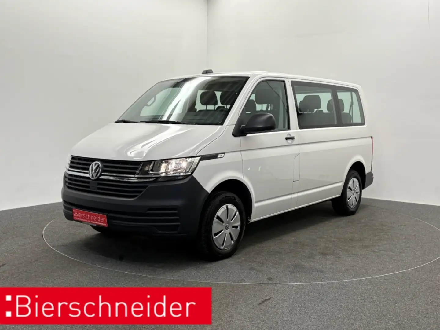 Volkswagen T6.1 Transporter 2.0 TDI DSG Kombi 9-Sitzer AHK KLIMA Weiß - 1