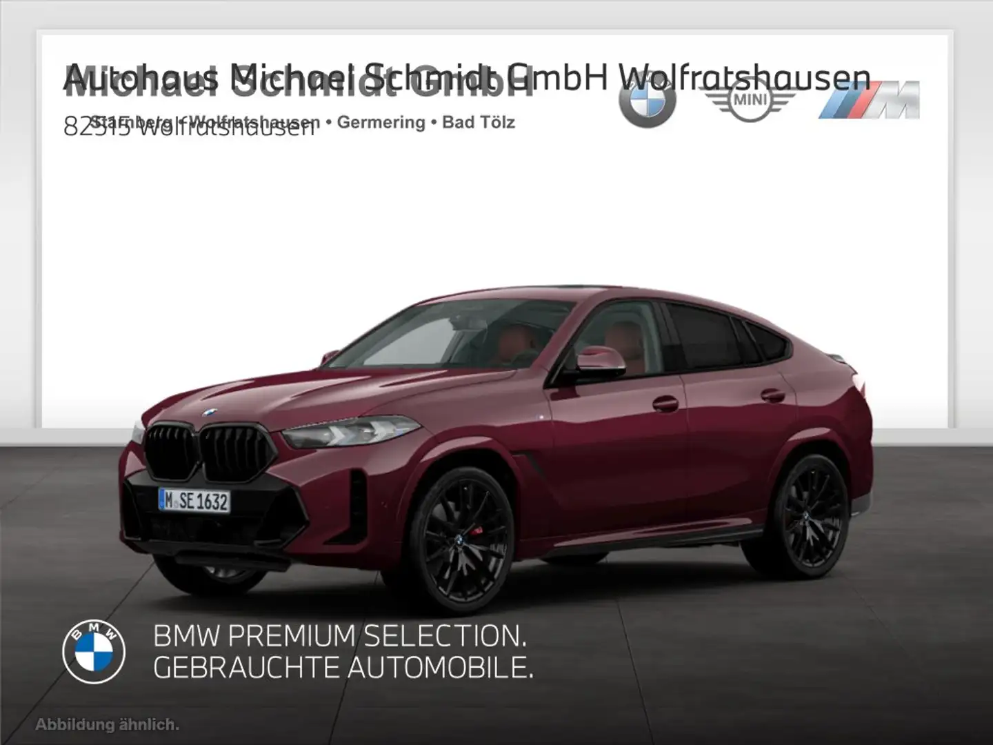 BMW X6 xDrive30d M Sportpaket*22 Zoll*Carbon*Iconic* Rouge - 1