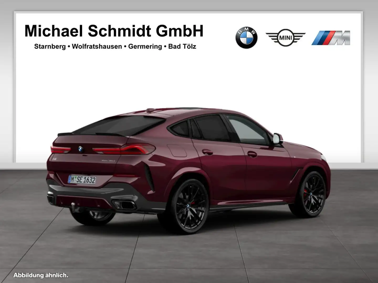 BMW X6 xDrive30d M Sportpaket*22 Zoll*Carbon*Iconic* Rouge - 2