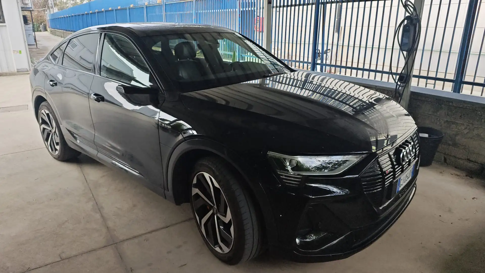 Audi e-tron e-tron Sportback Sportback 55 S line Fast Edition quattro cvt Nero - 1