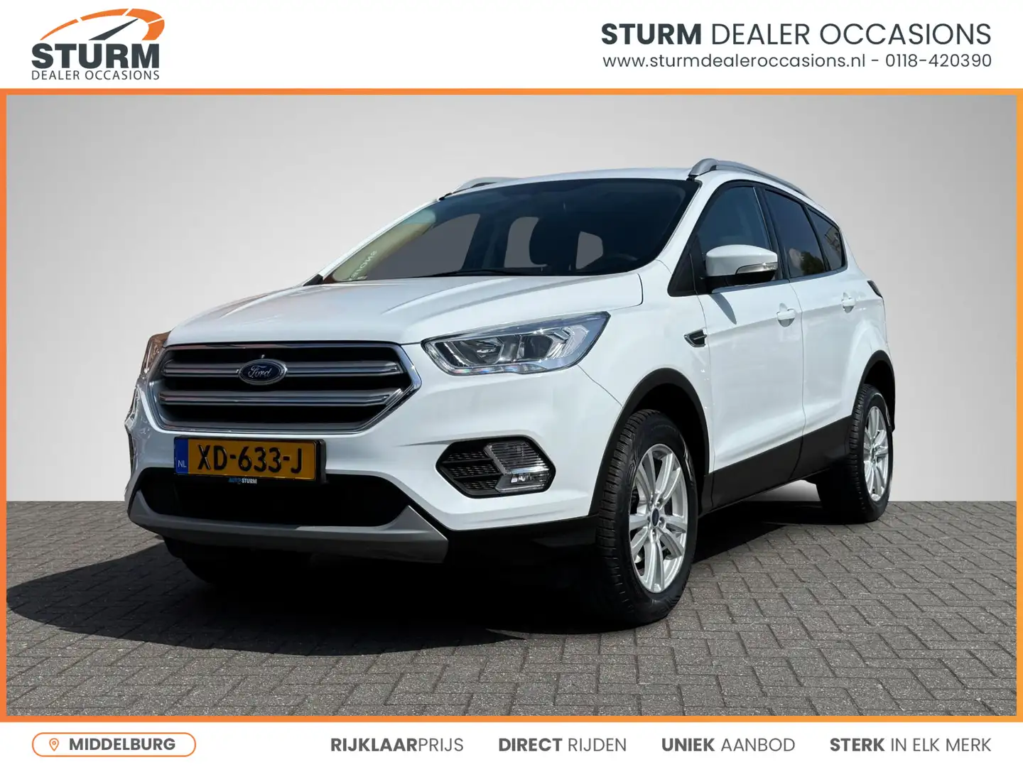 Ford Kuga 1.5 EcoBoost Trend Ultimate | Trekhaak | Navigatie Wit - 1