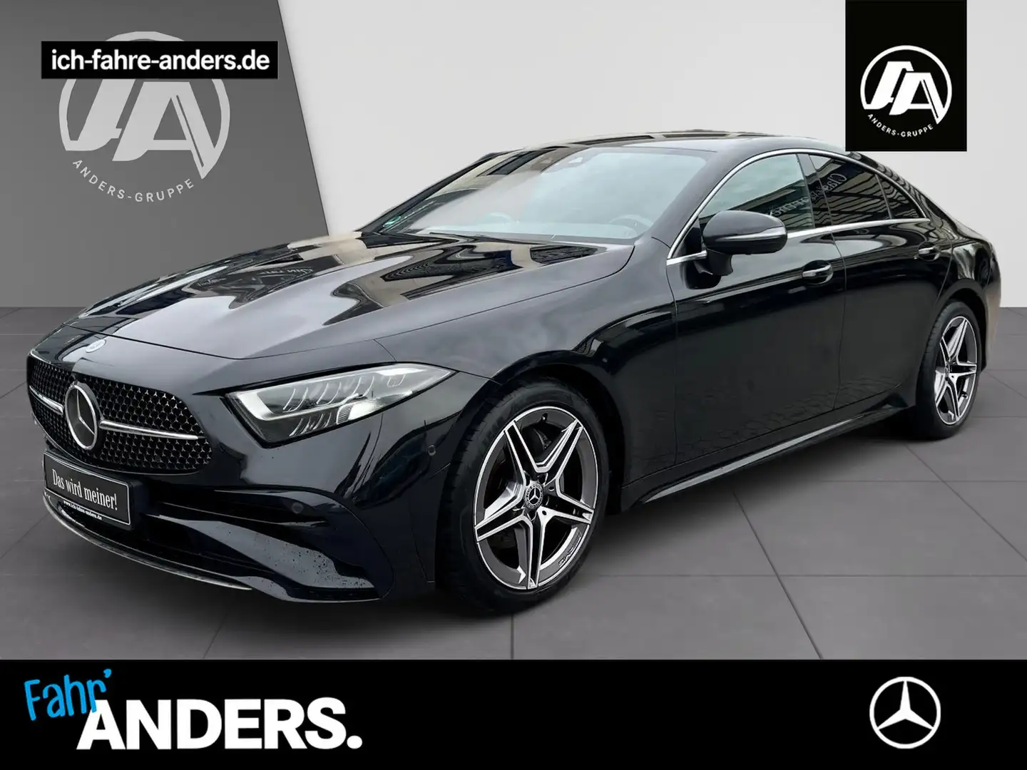 Mercedes-Benz CLS 220 d AMG+StdHzg.+DISTR+Burm+360°Kam+4 x SHZ Schwarz - 1
