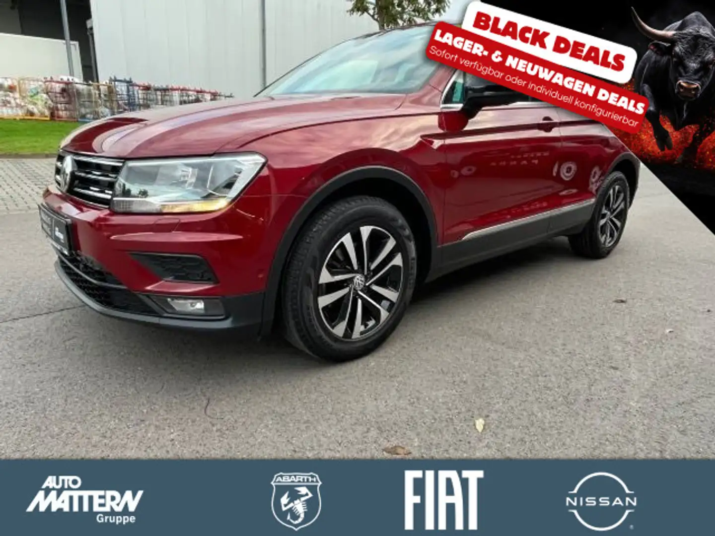 Volkswagen Tiguan IQ.DRIVE Start-Stopp,PDC,ACC,CarPlay Blac Rood - 1
