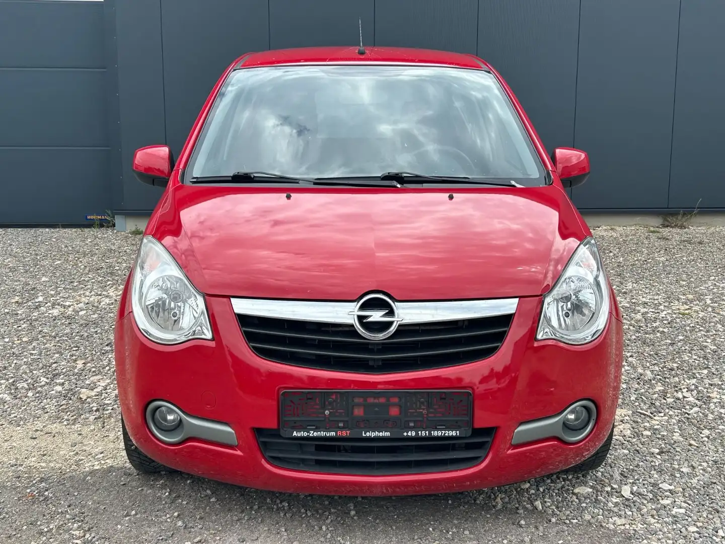 Opel Agila B Edition KLIMA 5-TÜRIG Rood - 2