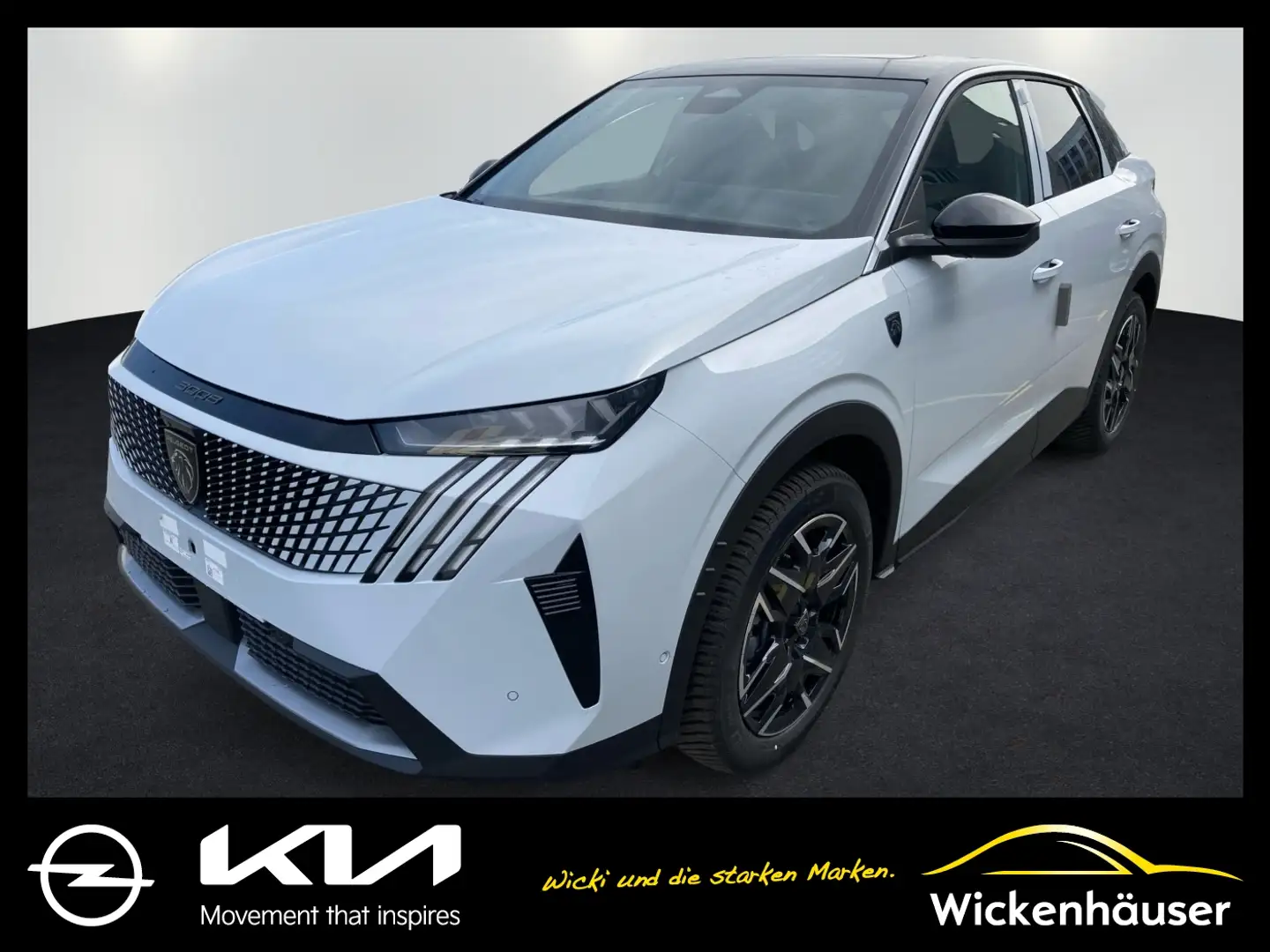 Peugeot 3008 1.2 136 GT Weiß - 1