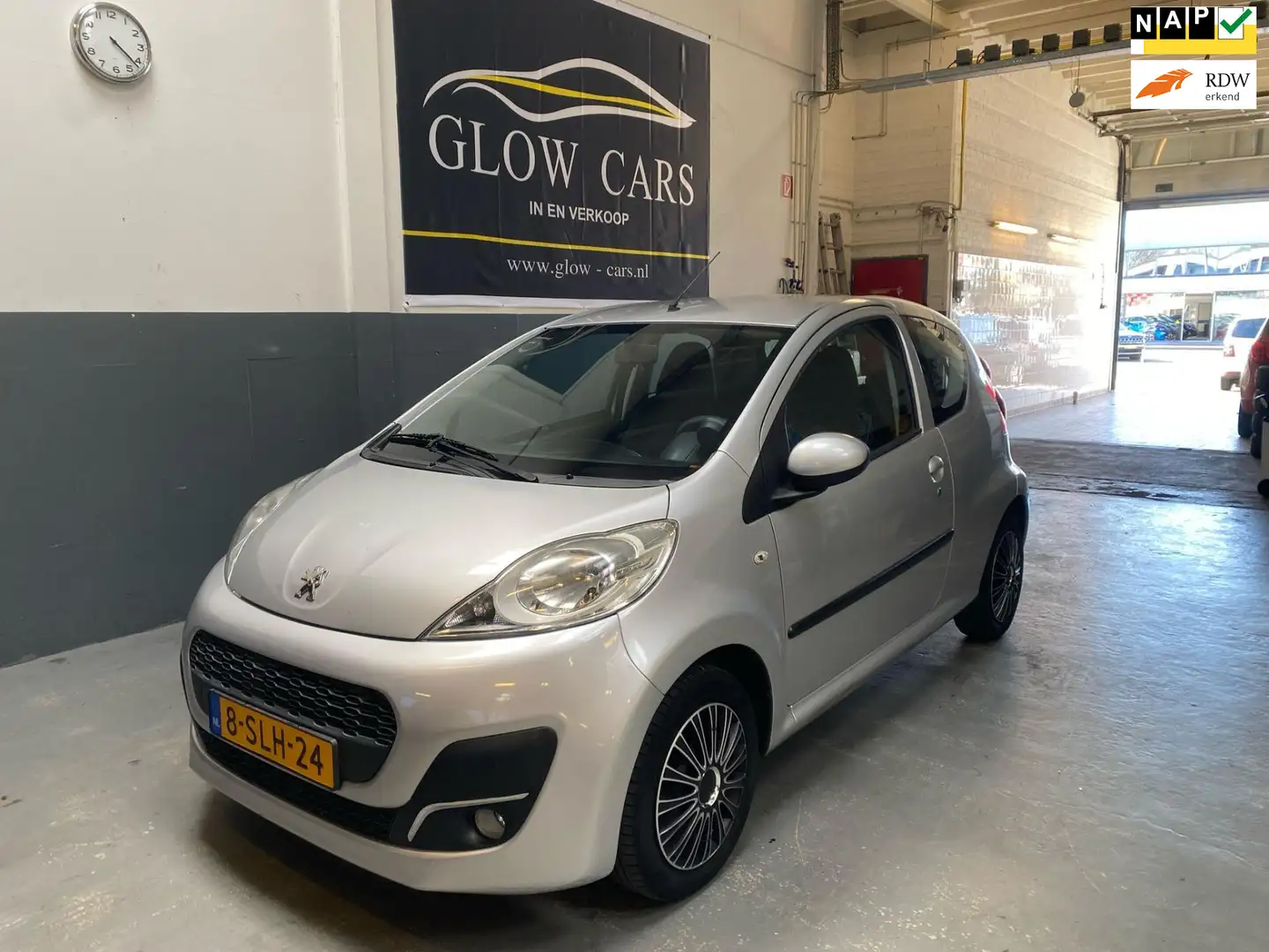 Peugeot 107 1.0 Première |AIRCO|ISOFIX|EL.RAMEN| Grijs - 1