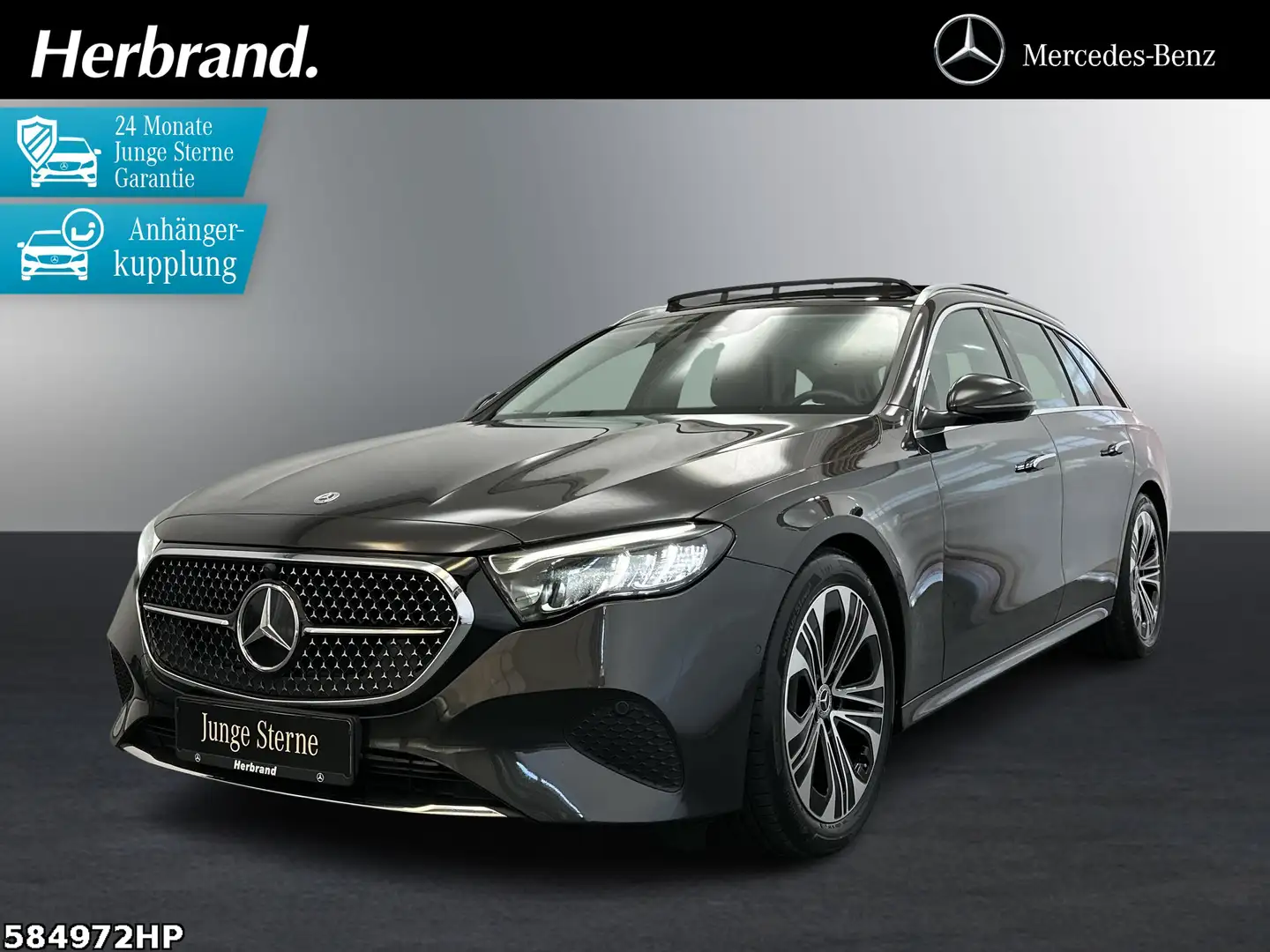 Mercedes-Benz E 220 d T Avantgarde AHK,Pano,Distronic Grau - 1