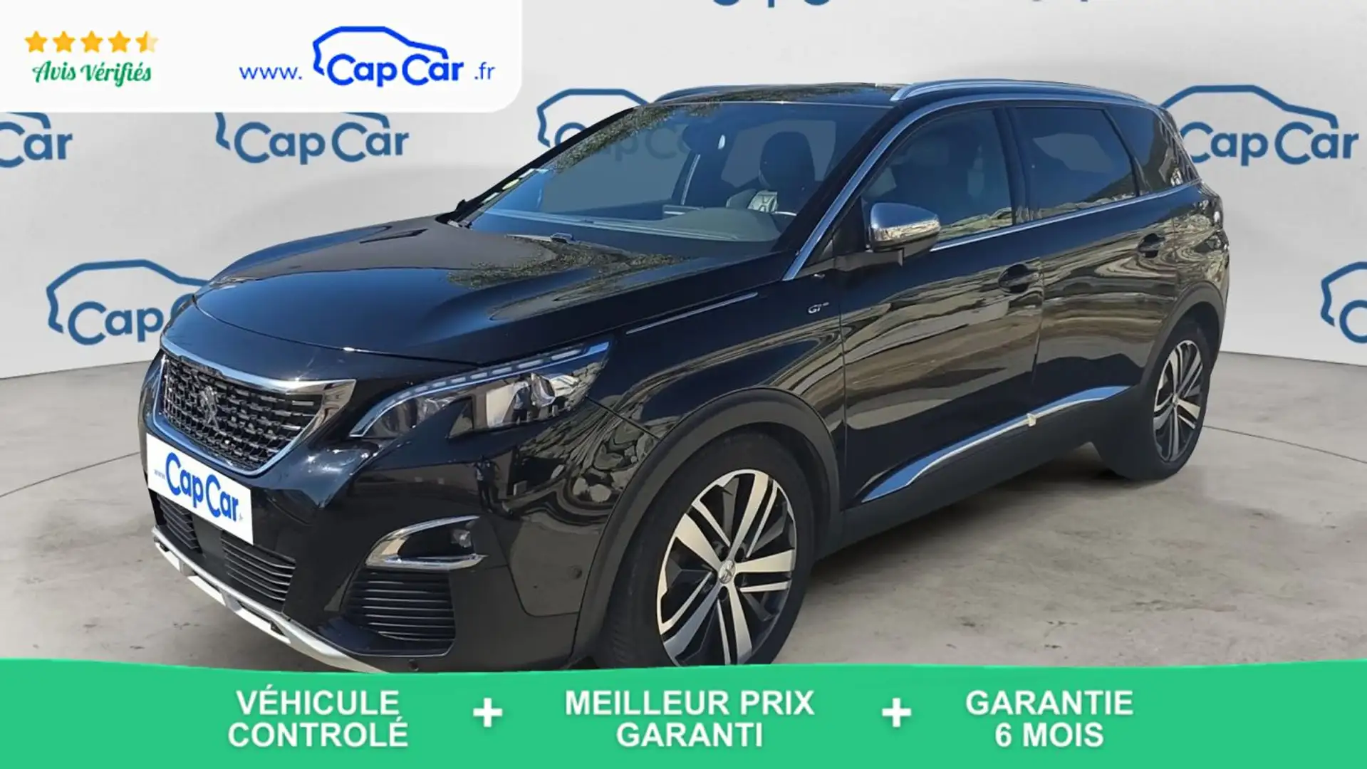 Peugeot 5008 2.0 BlueHDi 180 EAT8 GT Noir - 1
