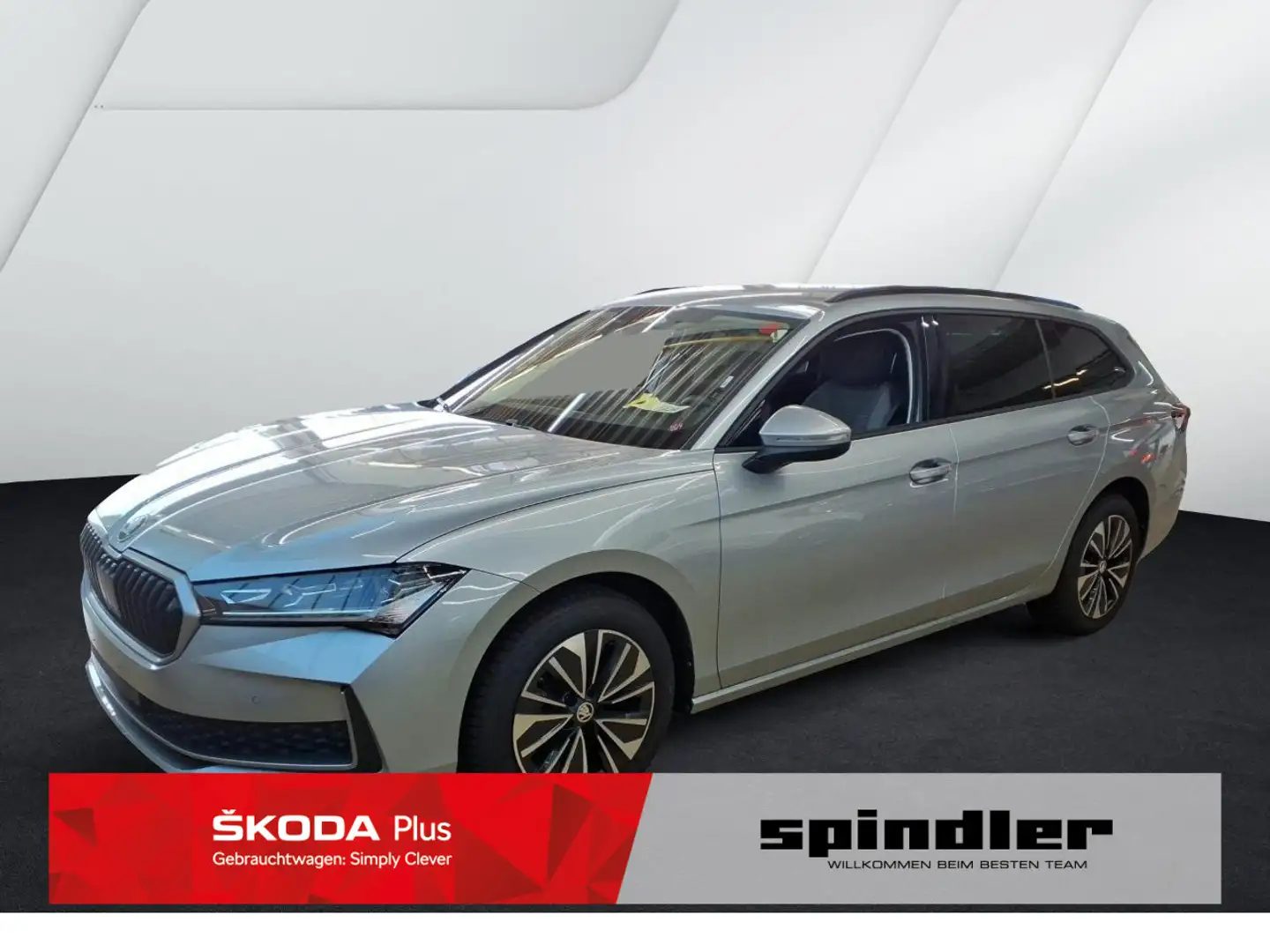 Skoda Superb Combi Selection 2.0 TDI DSG / Matrix, AHK Silber - 1