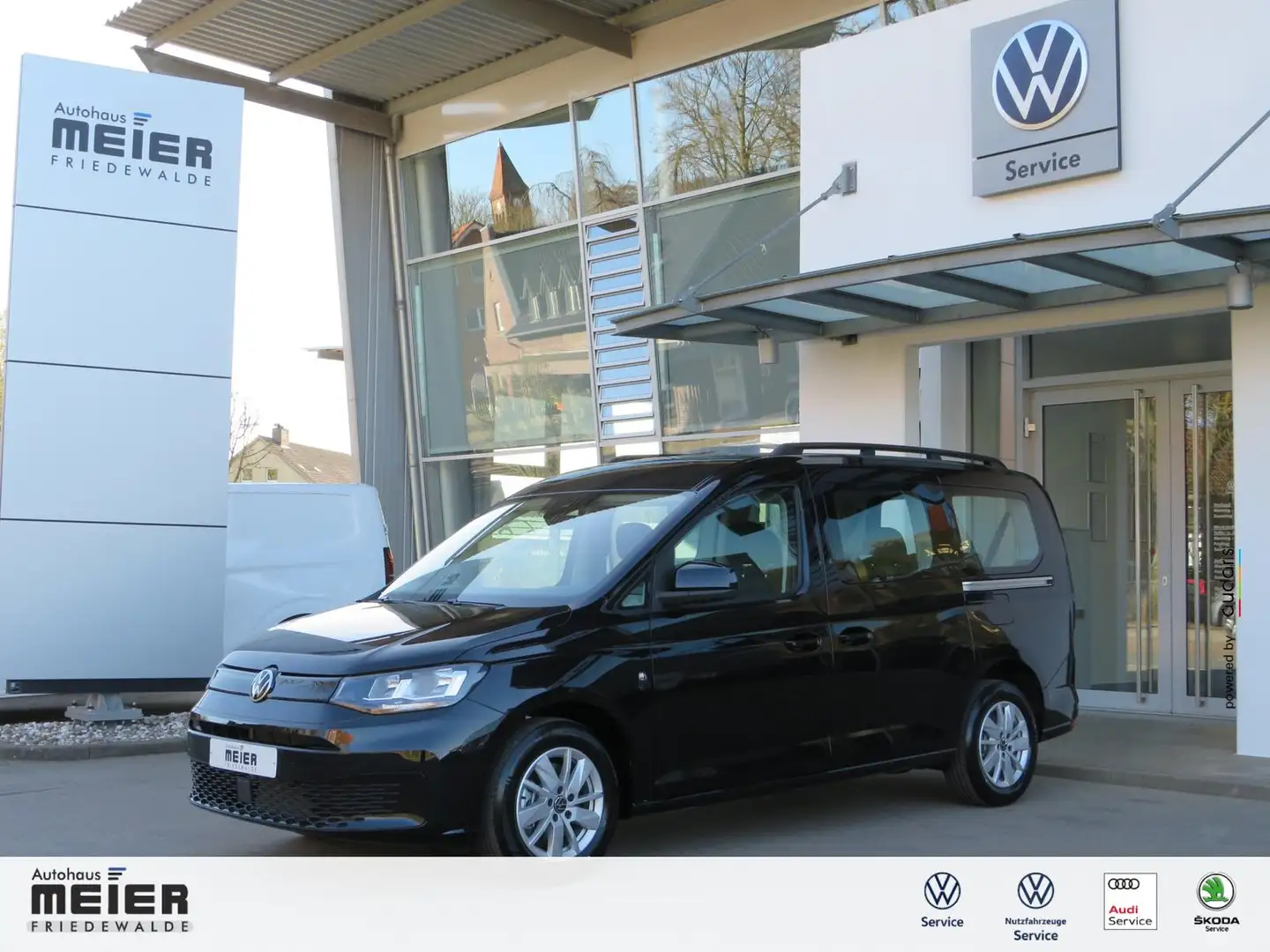 Volkswagen Caddy 1.5TSI DSG/7 Sitze/AHK Vorb. APP Schwarz - 1