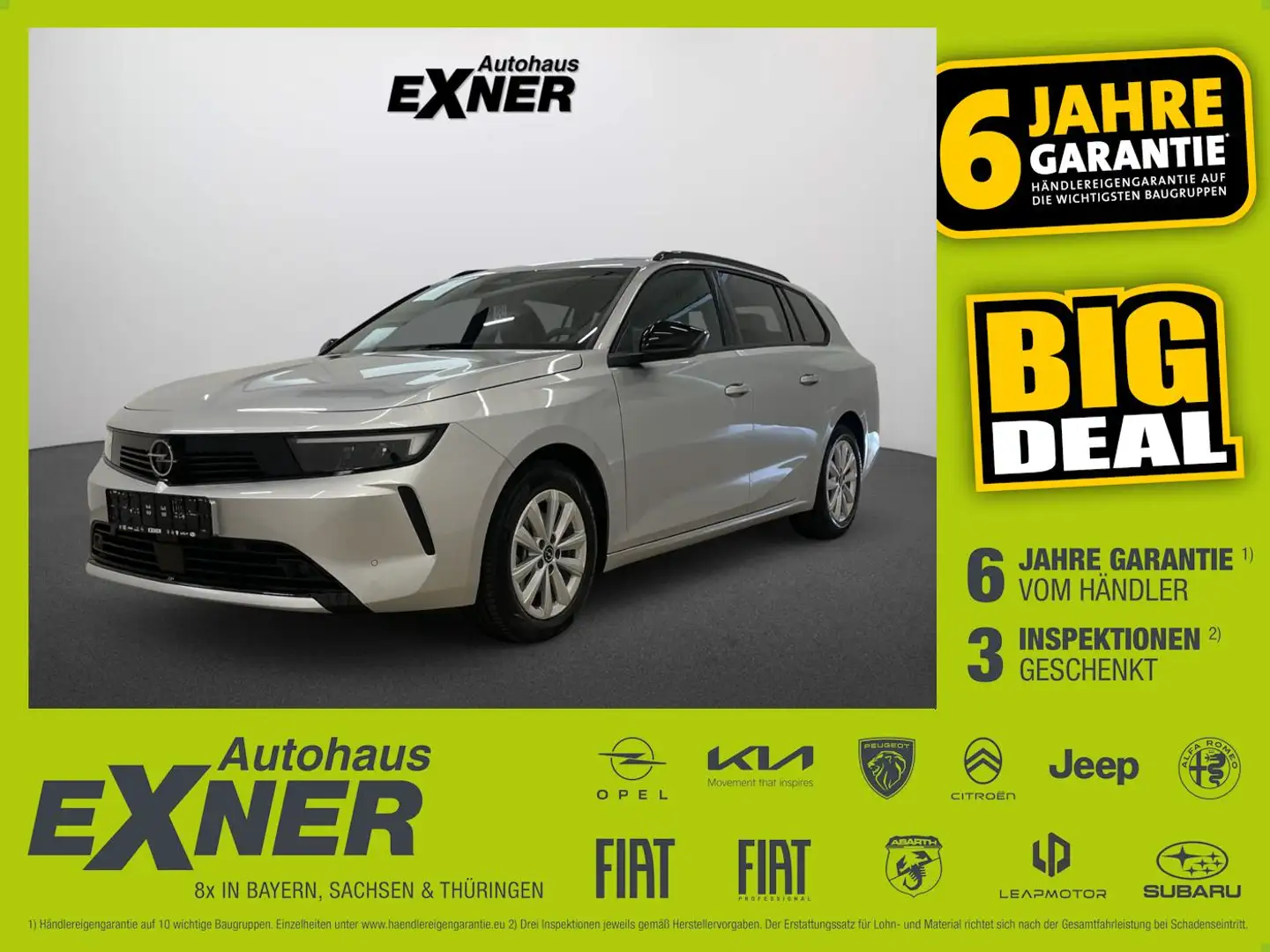 Opel Astra ST Edition Wireless Charging, Navi Silber - 1