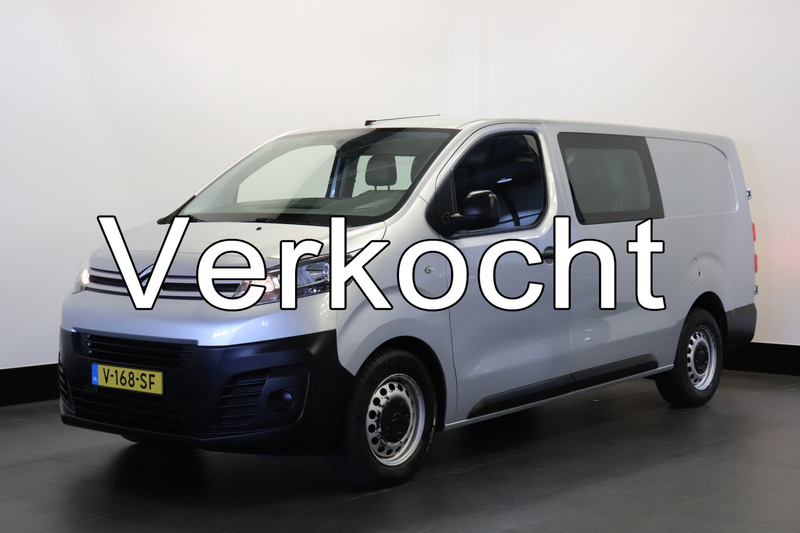 Citroen Jumpy 2.0 BlueHDI 120PK Dubbele Cabine EURO 6 - PDC - Cr