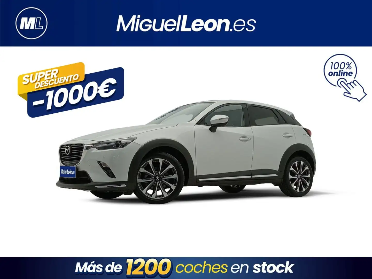 Mazda CX-3 2.0 Skyactiv-G Evolution 2WD 89kW Gris - 1