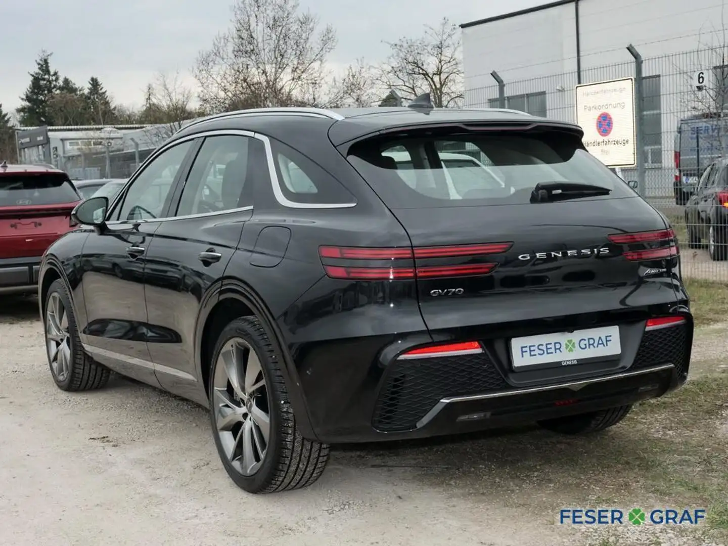 Genesis GV70 LUXURY NAPPA LEXICON NAVI LHZ WARTUNG INKL Schwarz - 2