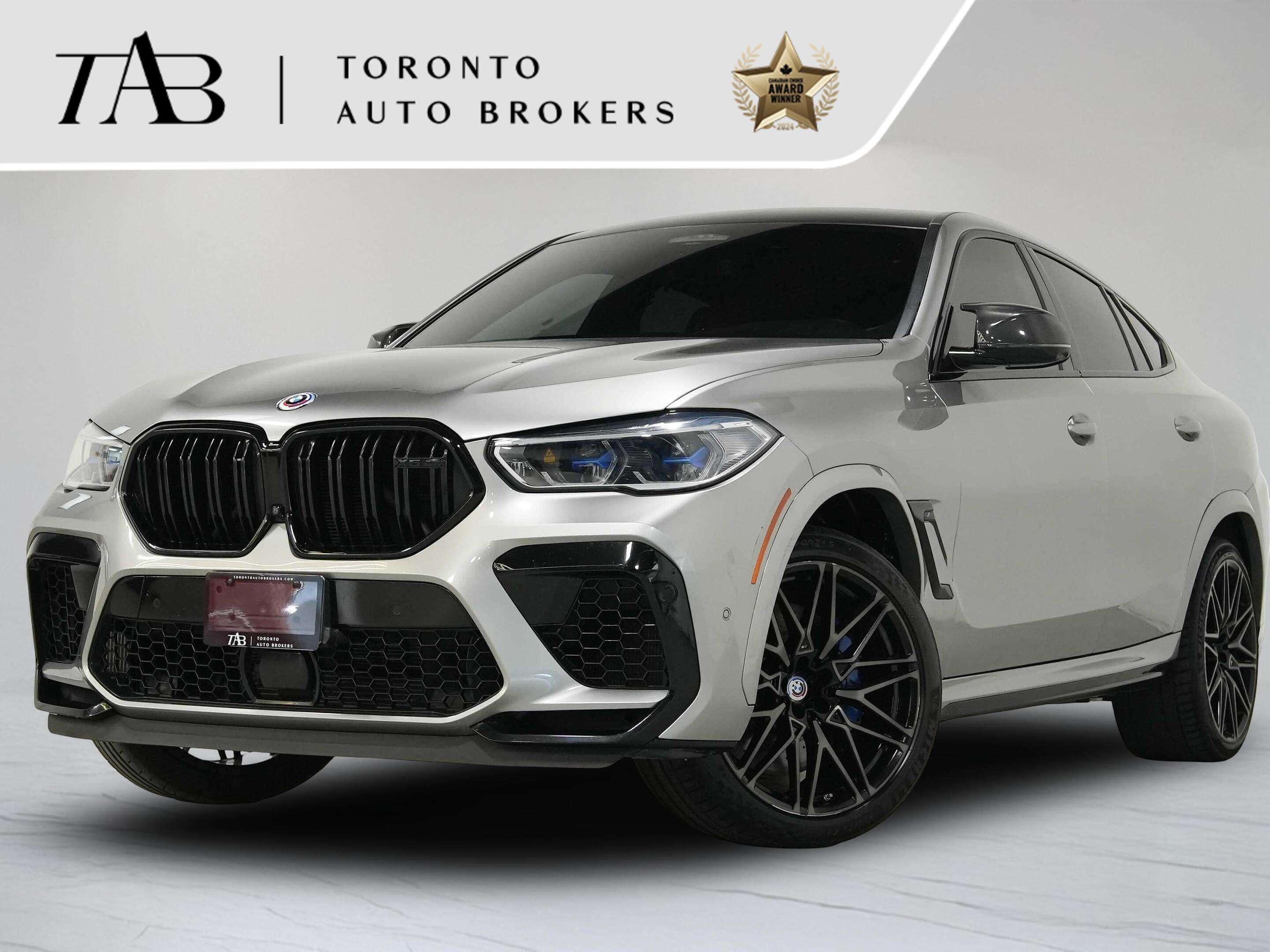 Silver 2020 BMW X6 M SUV / Crossover All-Wheel Drive Automatic