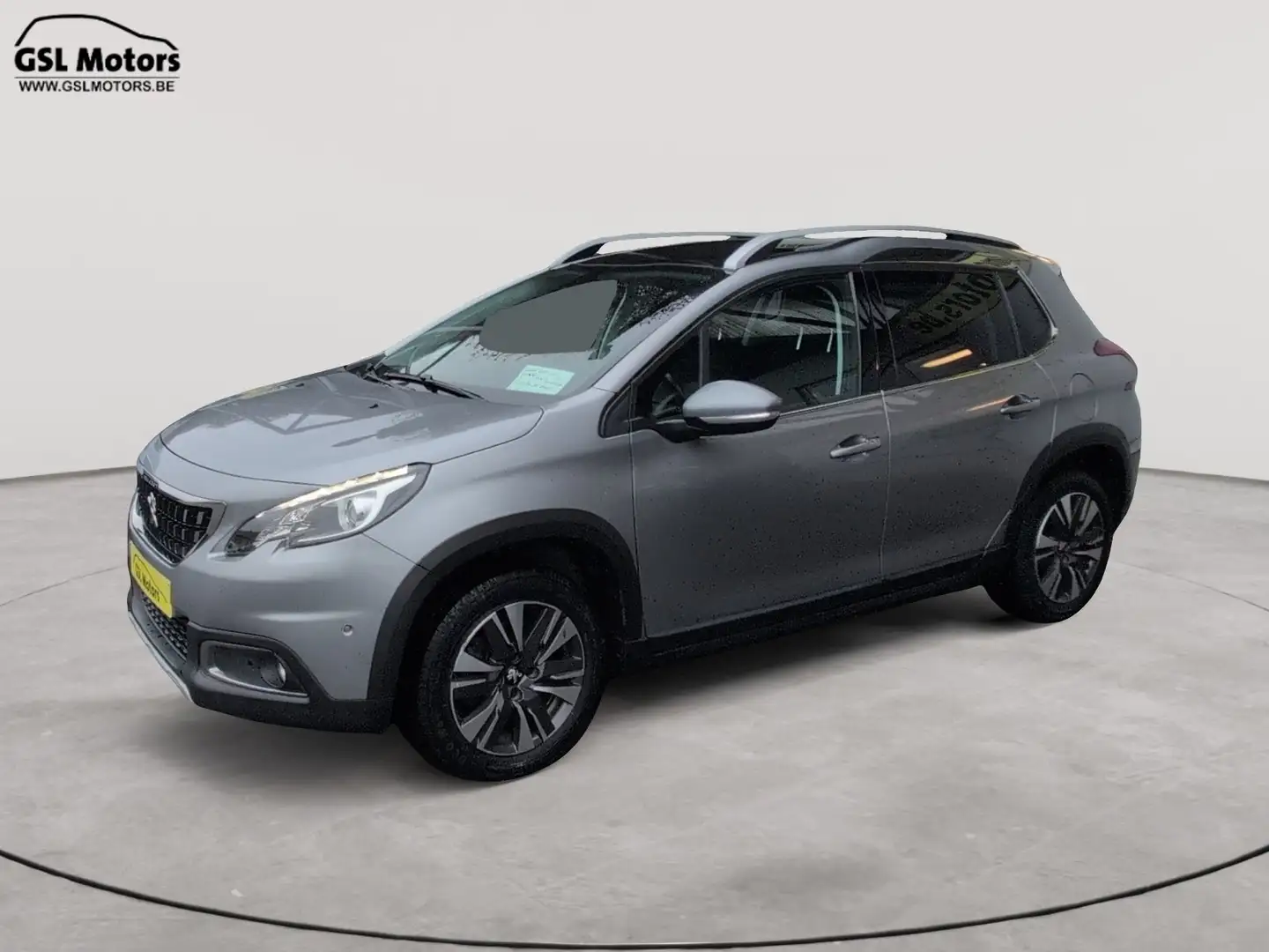 Peugeot 2008 1.2i 110cv Gris 04/2017 Airco Cruise Capteurs GPS Gris - 1