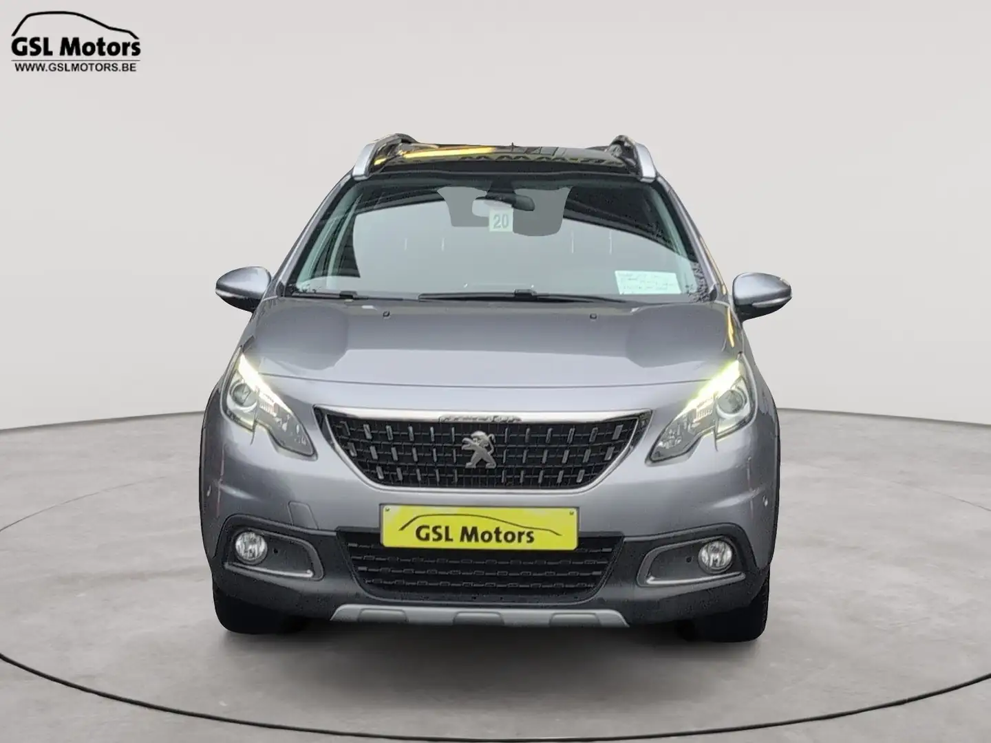 Peugeot 2008 1.2i 110cv Gris 04/2017 Airco Cruise Capteurs GPS Gris - 2