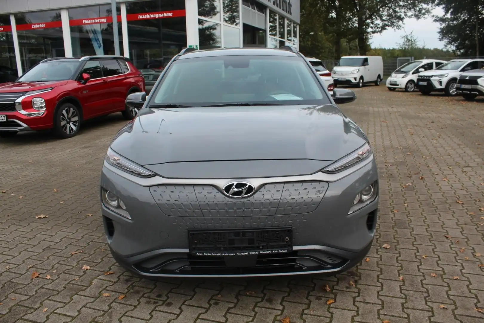Hyundai KONA Advantage Elektro (Navi,Sitzheizung) Grau - 2