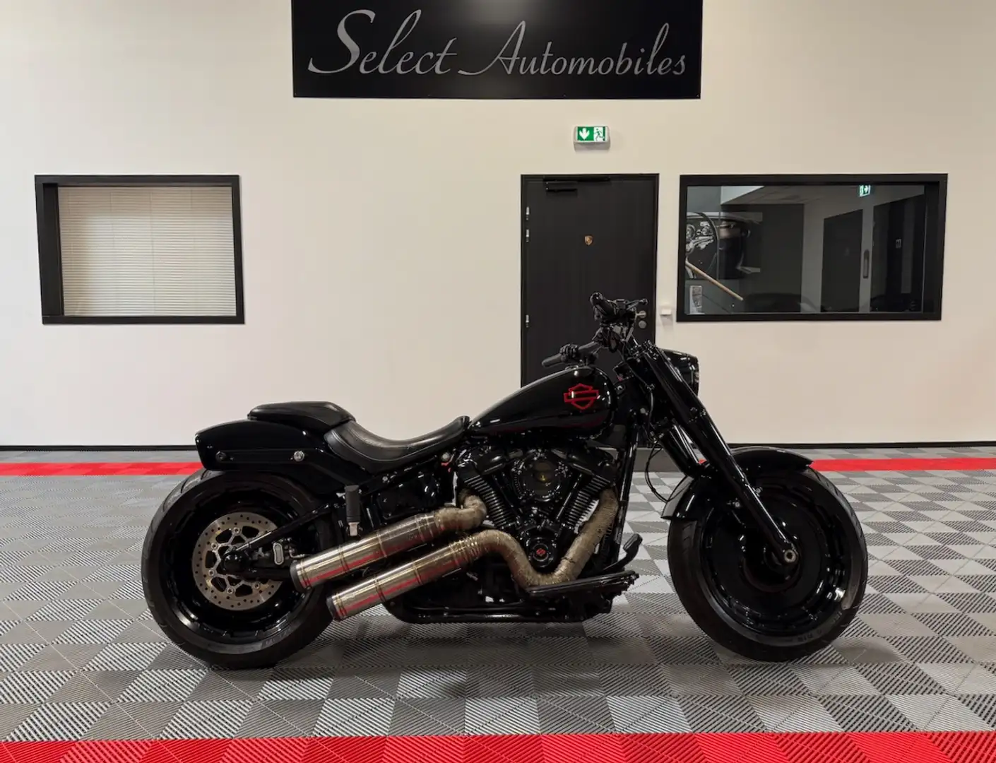 Harley-Davidson Fat Boy HARLEY-DAVIDSON FAT BOY 114CI stage 2, ex MELK #22 Noir - 1