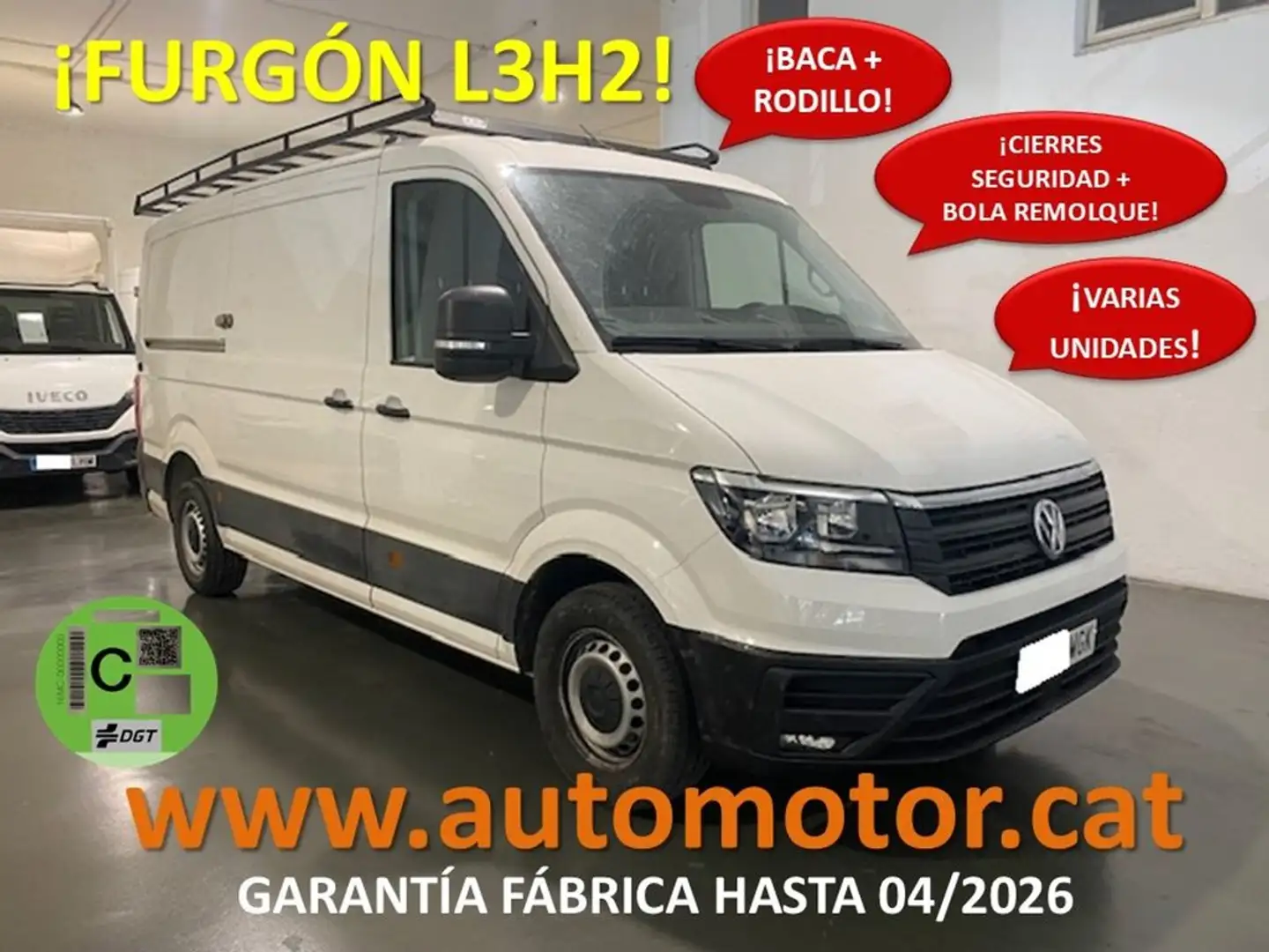 Volkswagen Crafter 35 Furgon BM TN L3H2 2.0TDI 103kW140CV White - 1