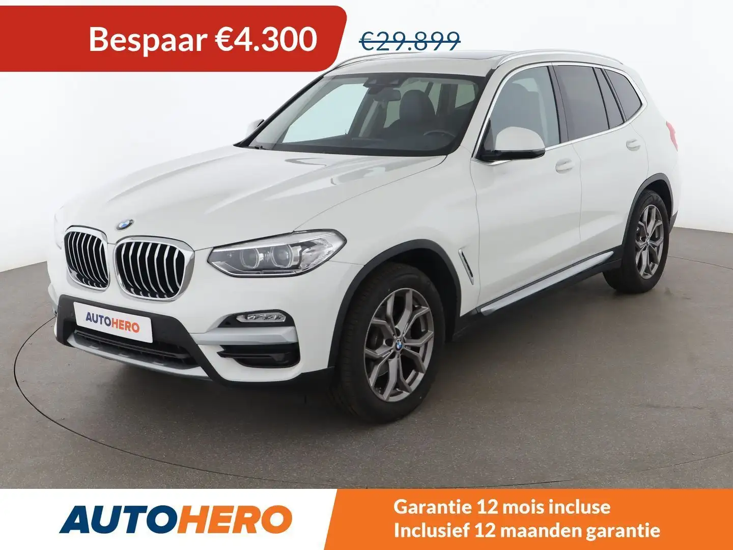 BMW X3 xDrive 20d xLine Blanc - 1