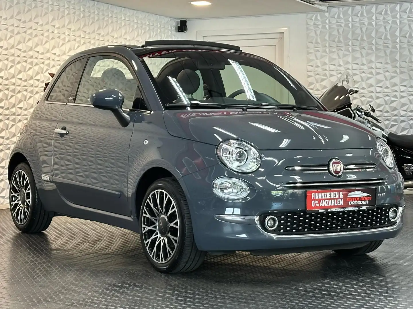 Fiat 500C 1.2 Star XENON#DAB#BEATS#TEMPO#PDC#TÜV NEU Šedá - 2