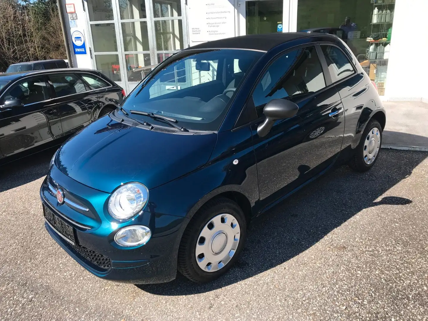 Fiat 500C Blau - 2