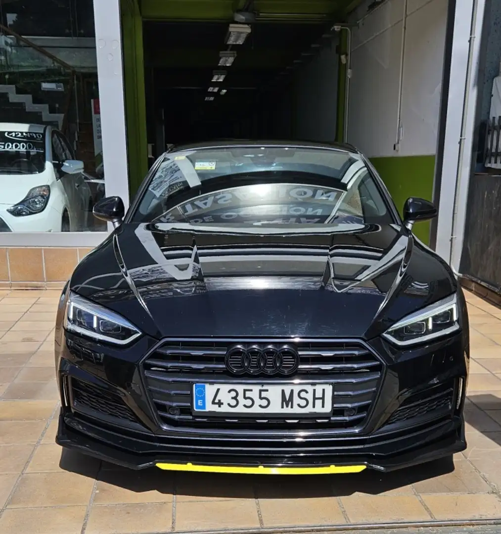 Audi A5 Coupé 2.0 TFSI S Line 140kW Zwart - 2