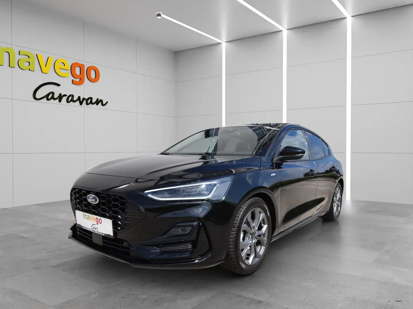 Ford Focus EcoBoost Hybrid ST-Line X Aut. **PANORAMADACH** Noir - 1