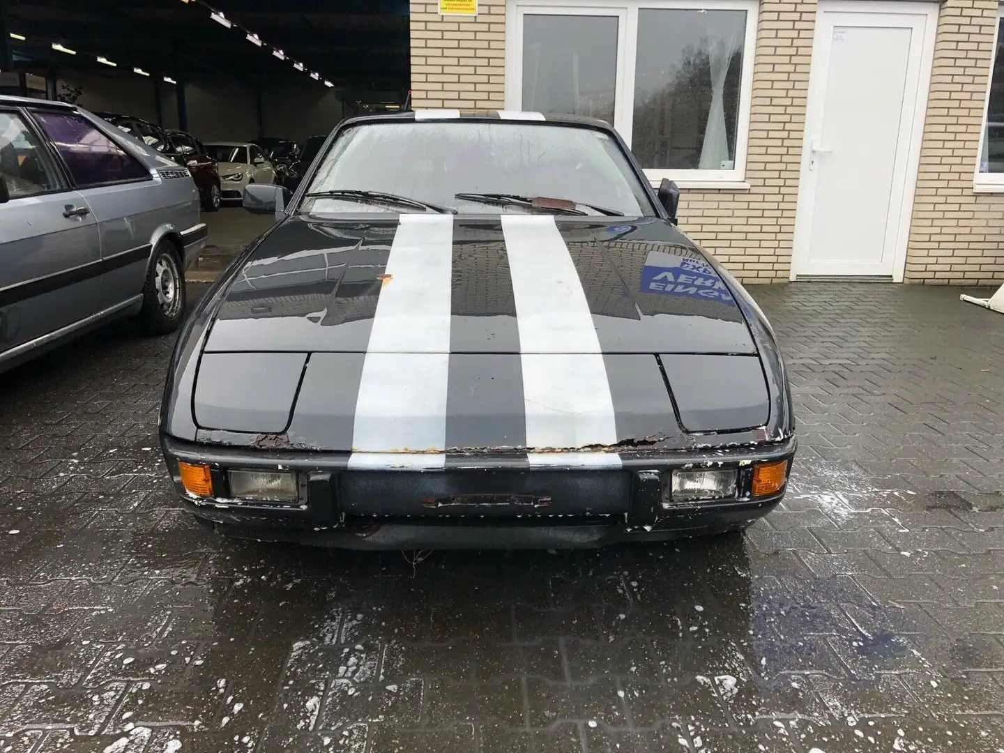Porsche 924 RESTAURATIONSOBJEKT Negru - 2