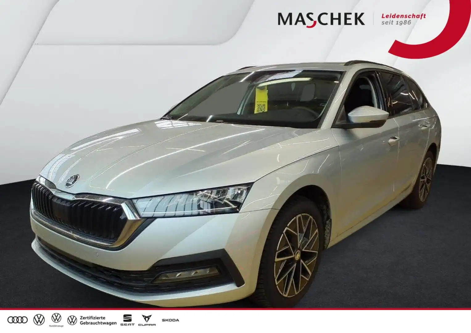 Skoda Octavia Combi Ambition 1.5 e-tec DSG Navi LED Sitzh RearVi Silber - 1