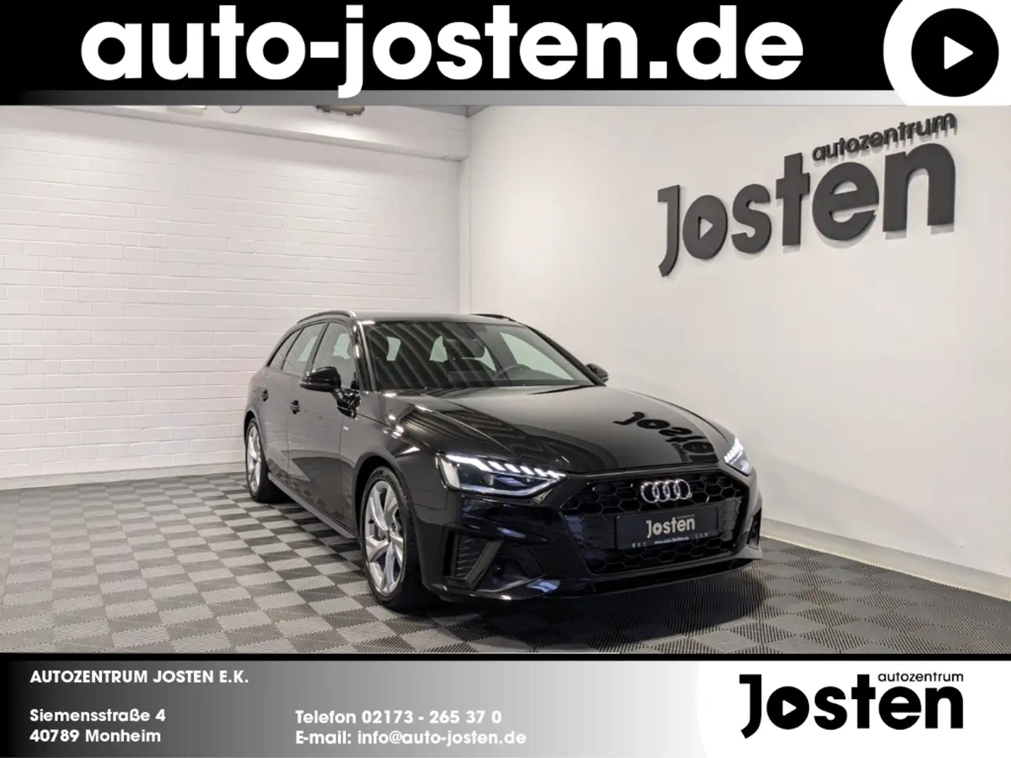 Audi A4 Avant S-Line Navi LED Virtual CarPlay RFK 18'' Schwarz - 1